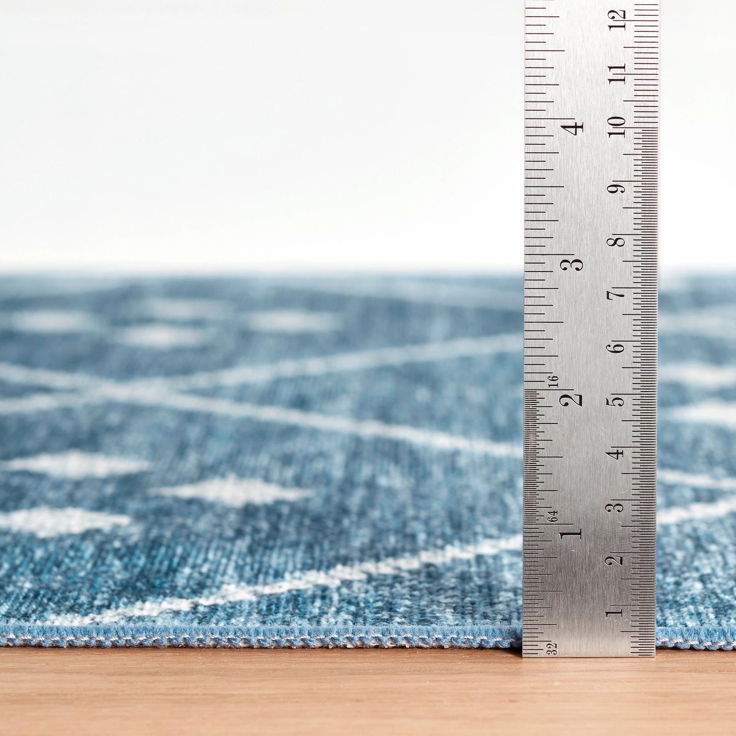 Kota Indigo Machine Washable Rug