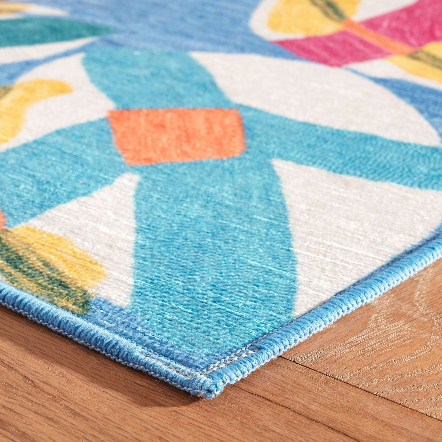 Lily Pad Spring Machine Washable Rug