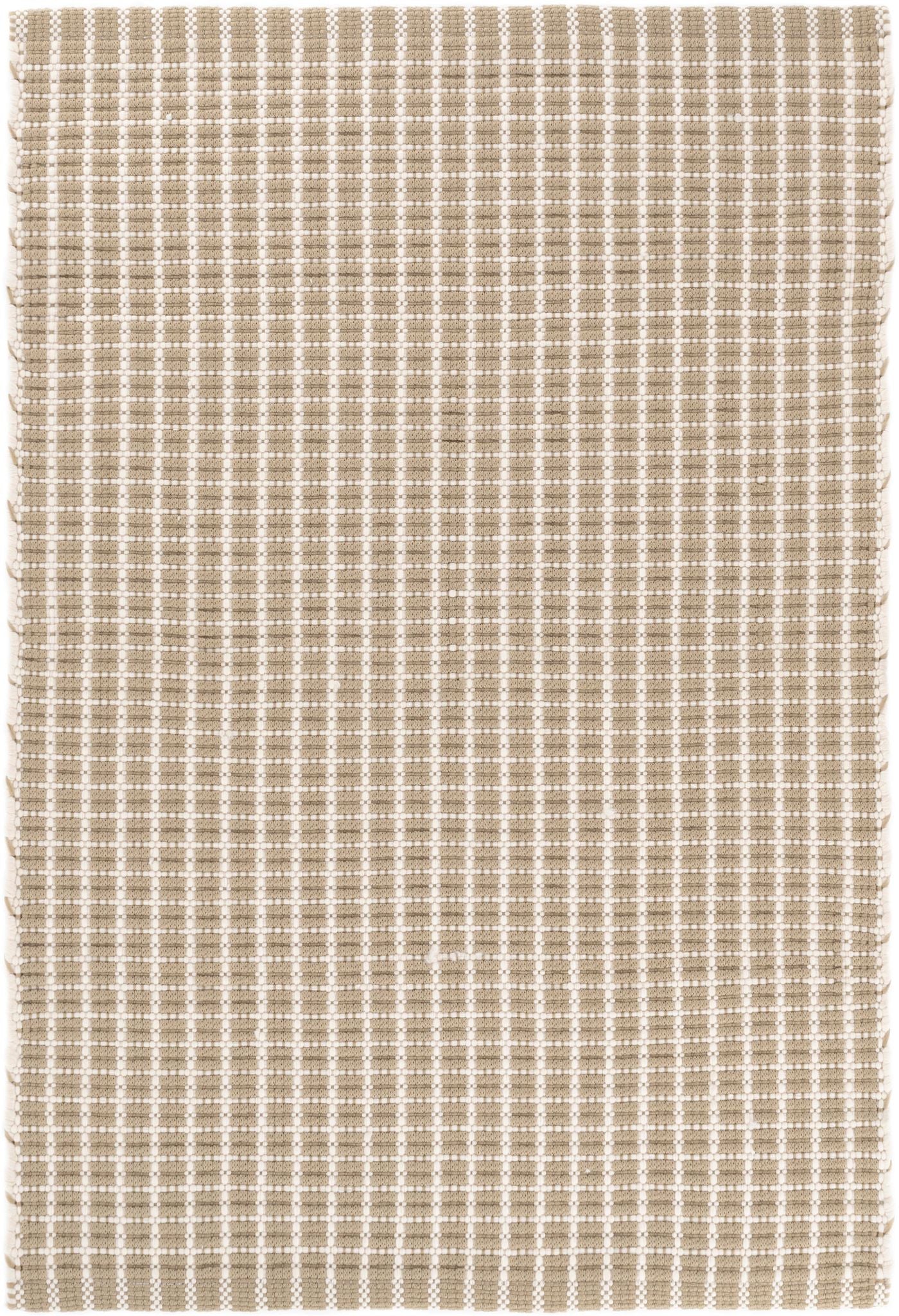 Gridiron Wheat Handwoven Indoor/Outdoor Rug