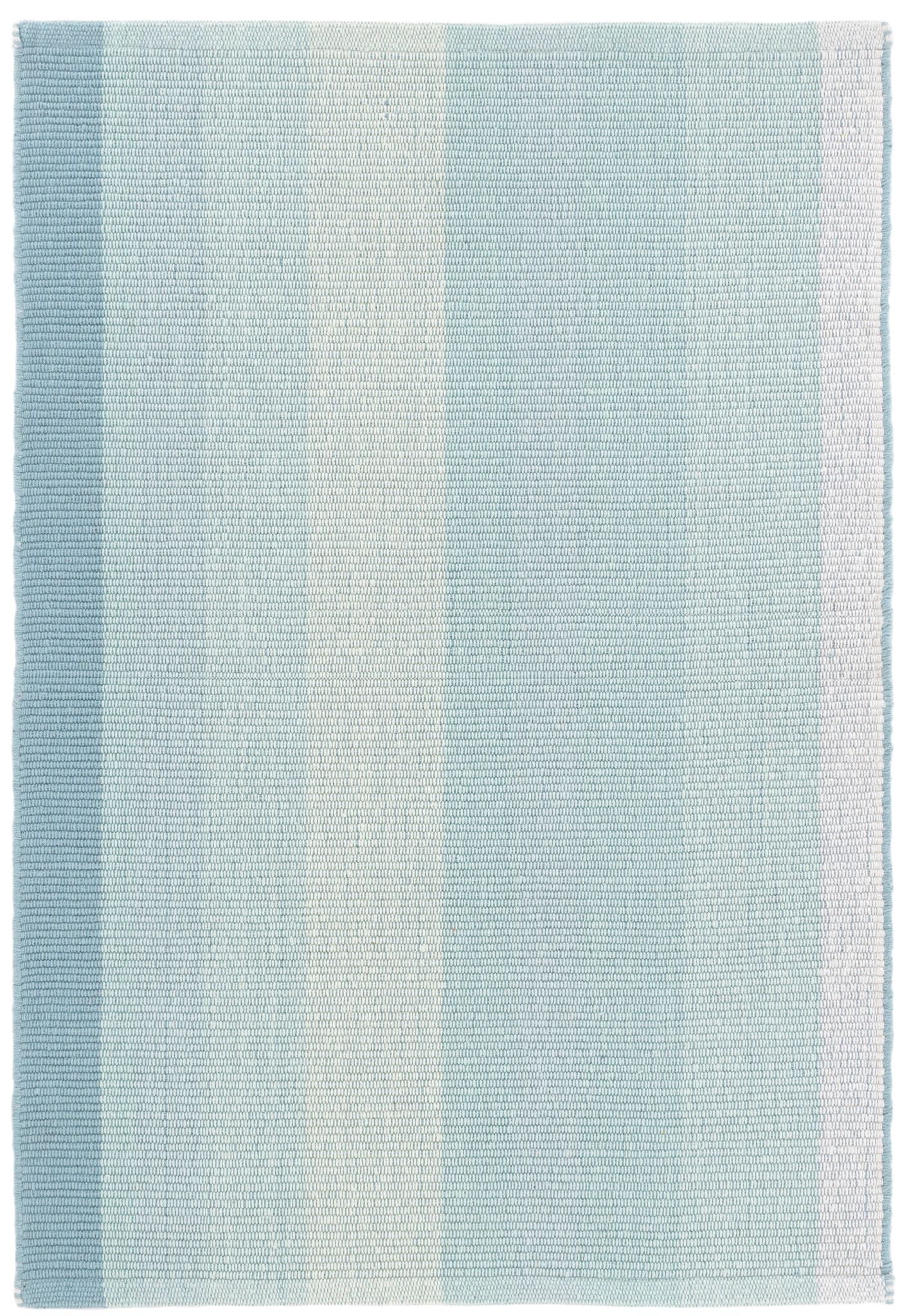 Shore Stripe Handwoven Cotton Rug