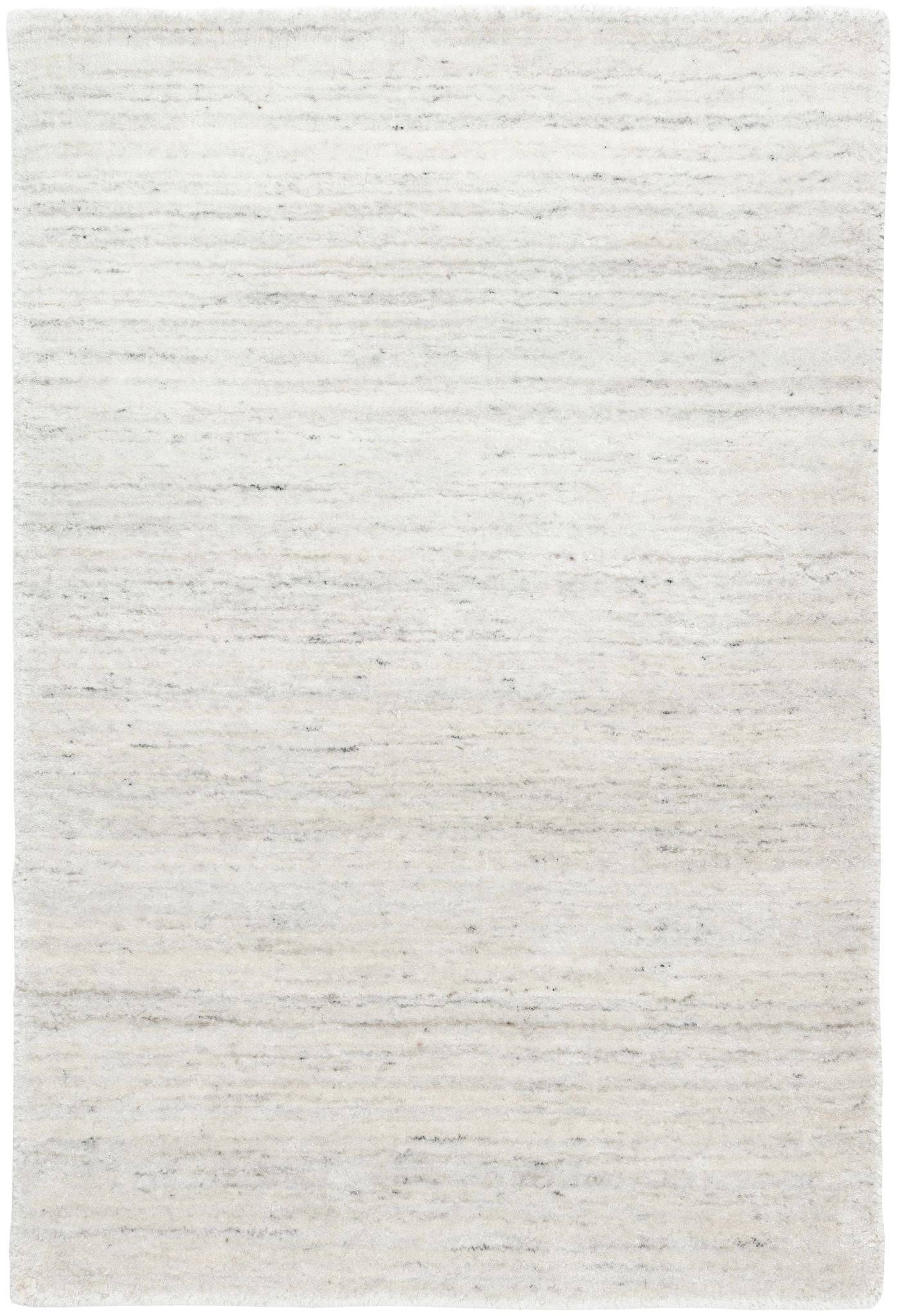 Nordic White Hand Loom Knotted Performance Rug