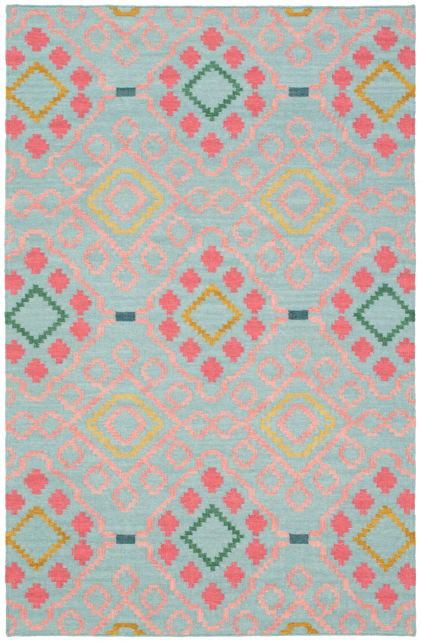 Jelly Roll Multi Handwoven Wool Rug