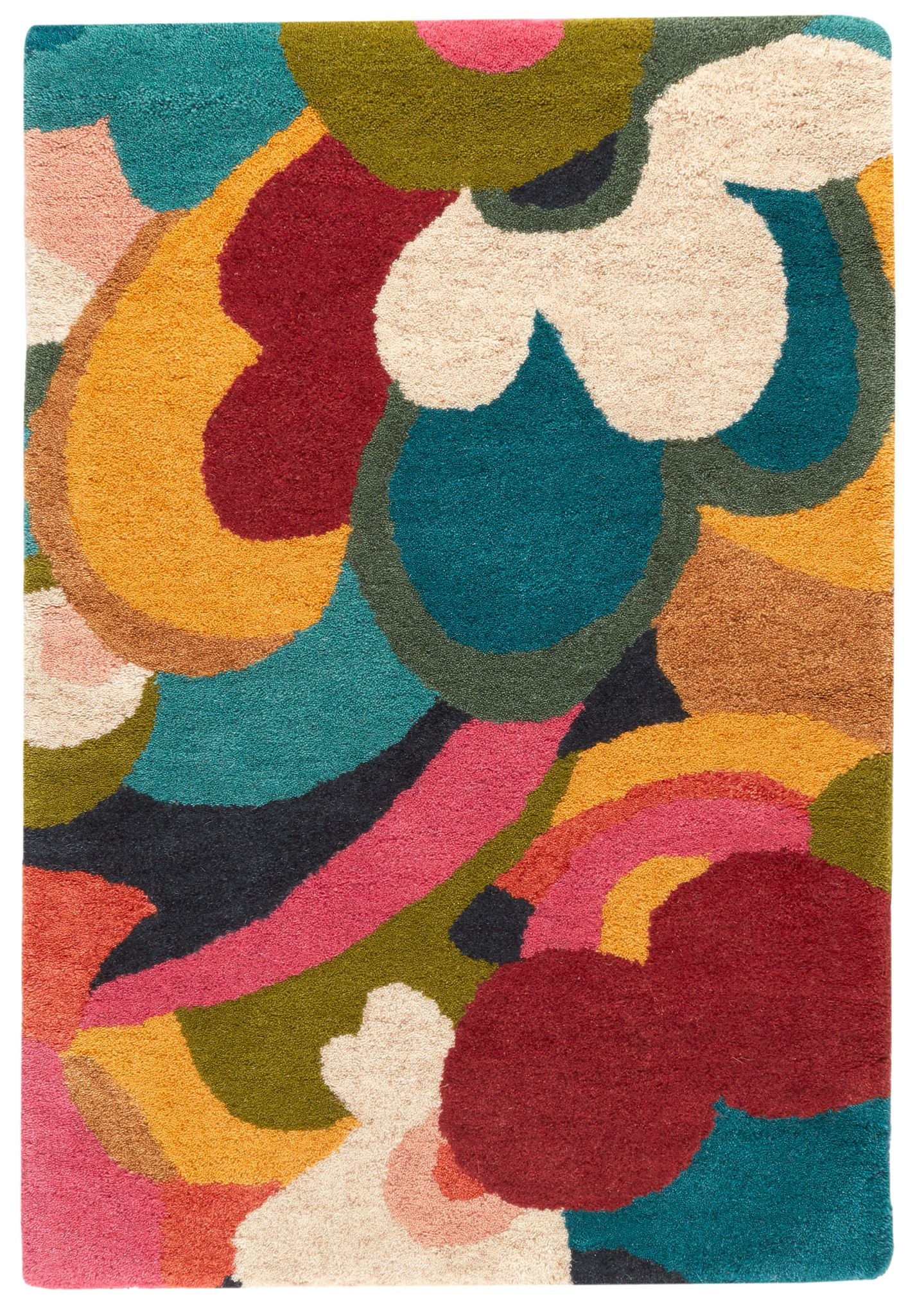 Field of Dreams Multi Hand Tufted Wool Rug