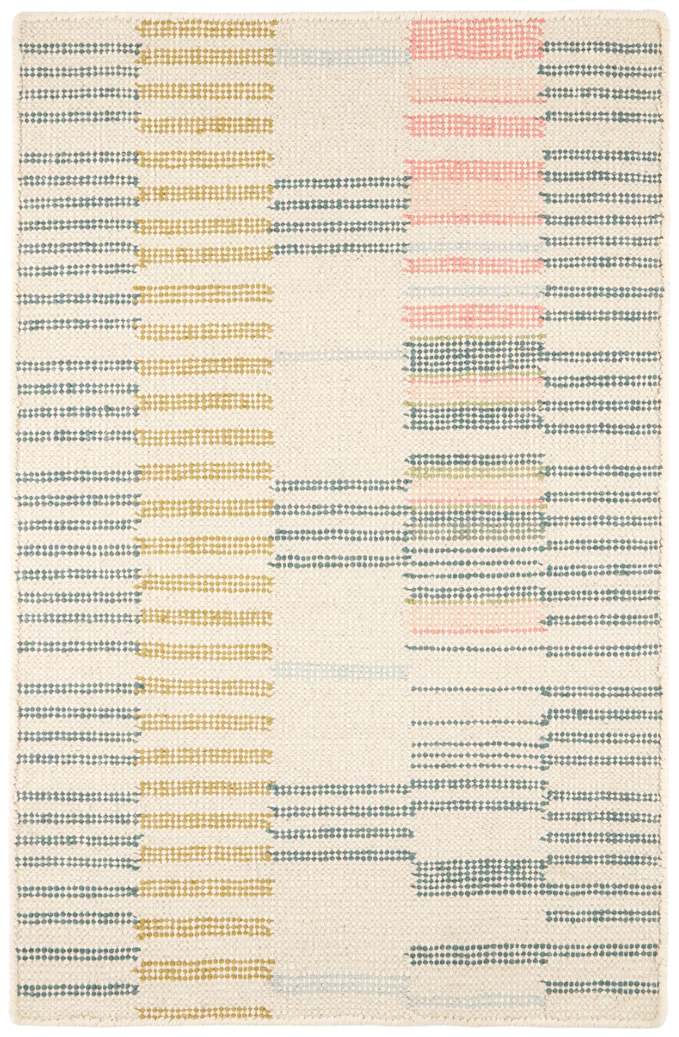 Gemma Juniper Hand Loom Knotted Cotton Rug