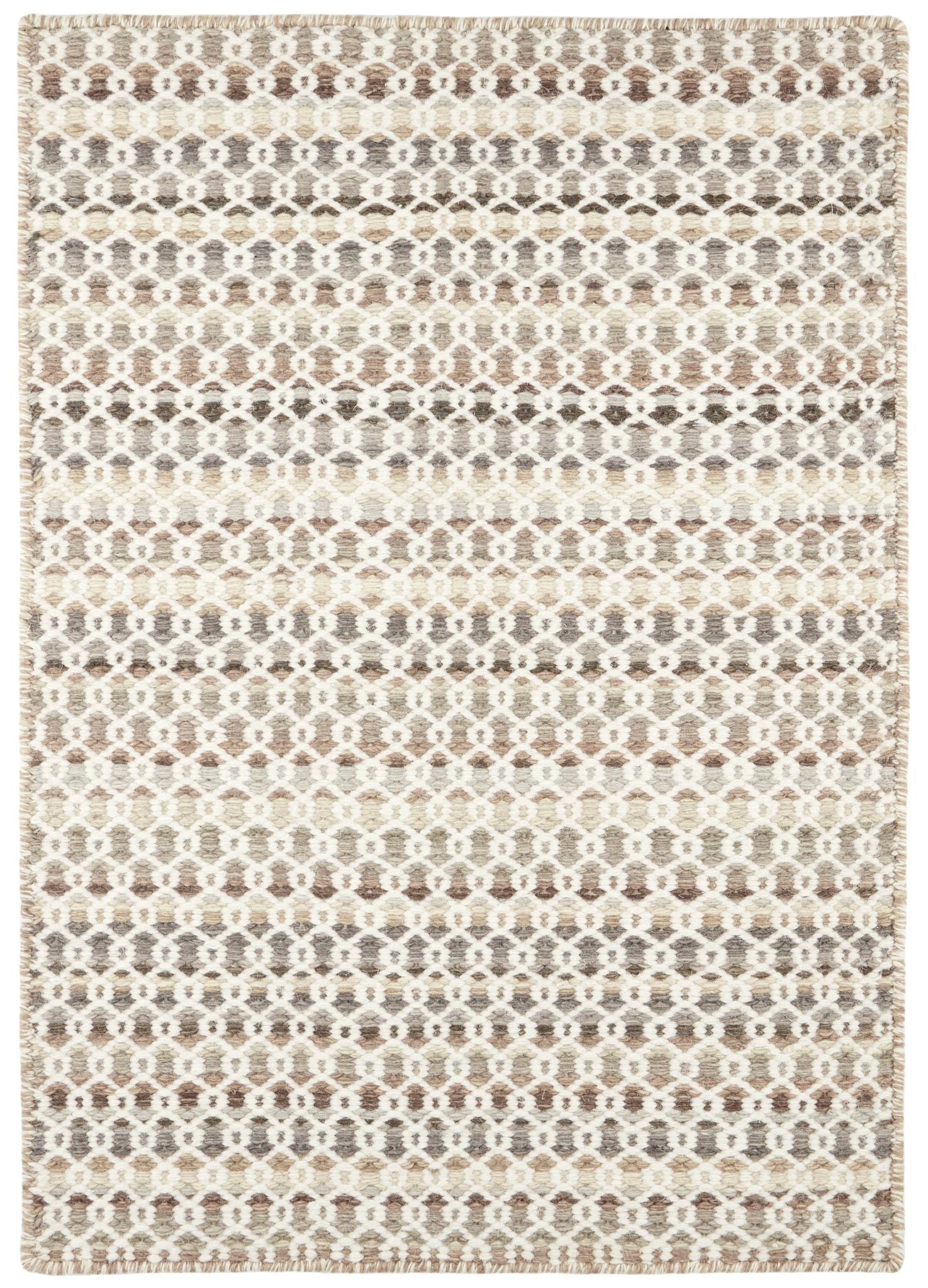 Poppy Natural Handwoven Wool Rug