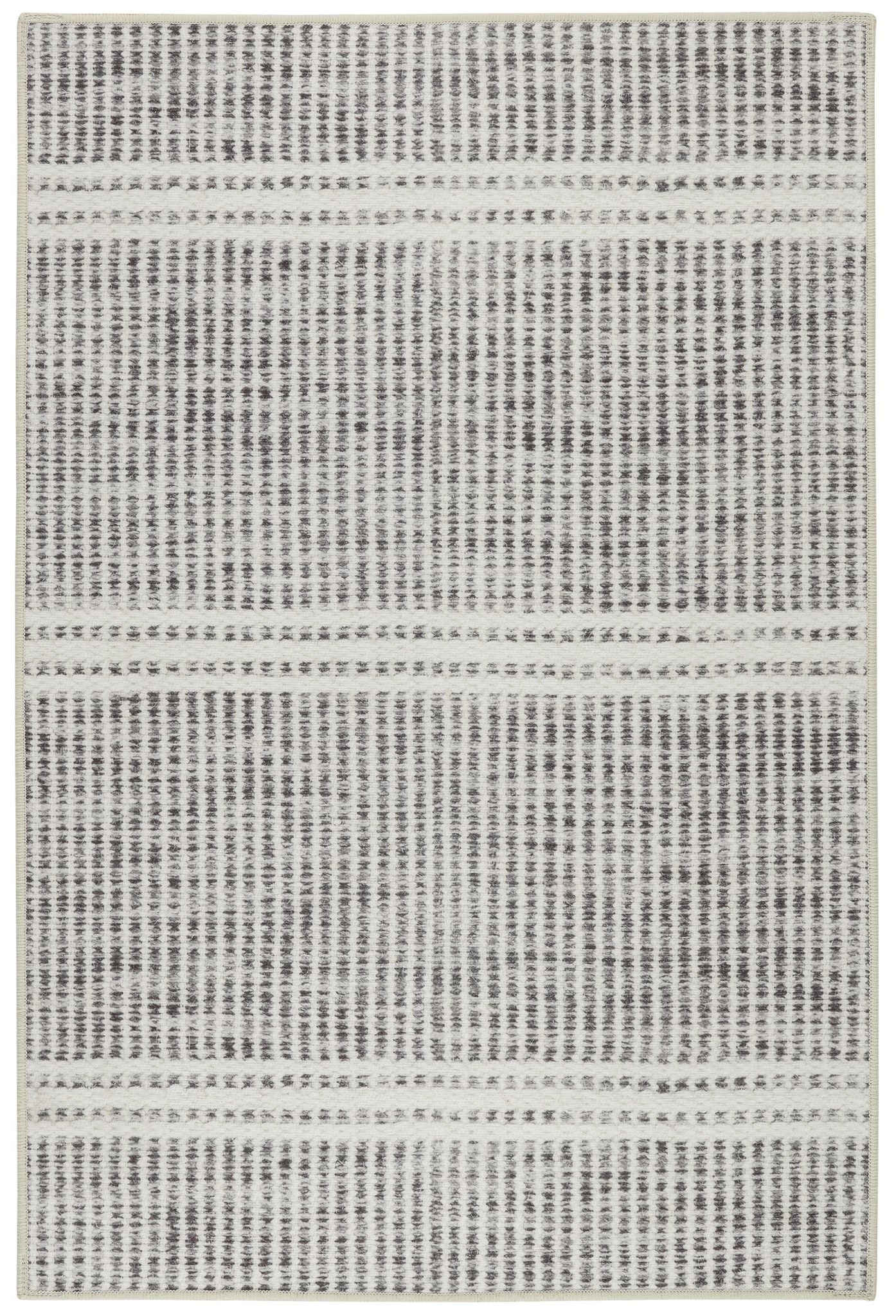 Malta Grey Machine Washable Rug