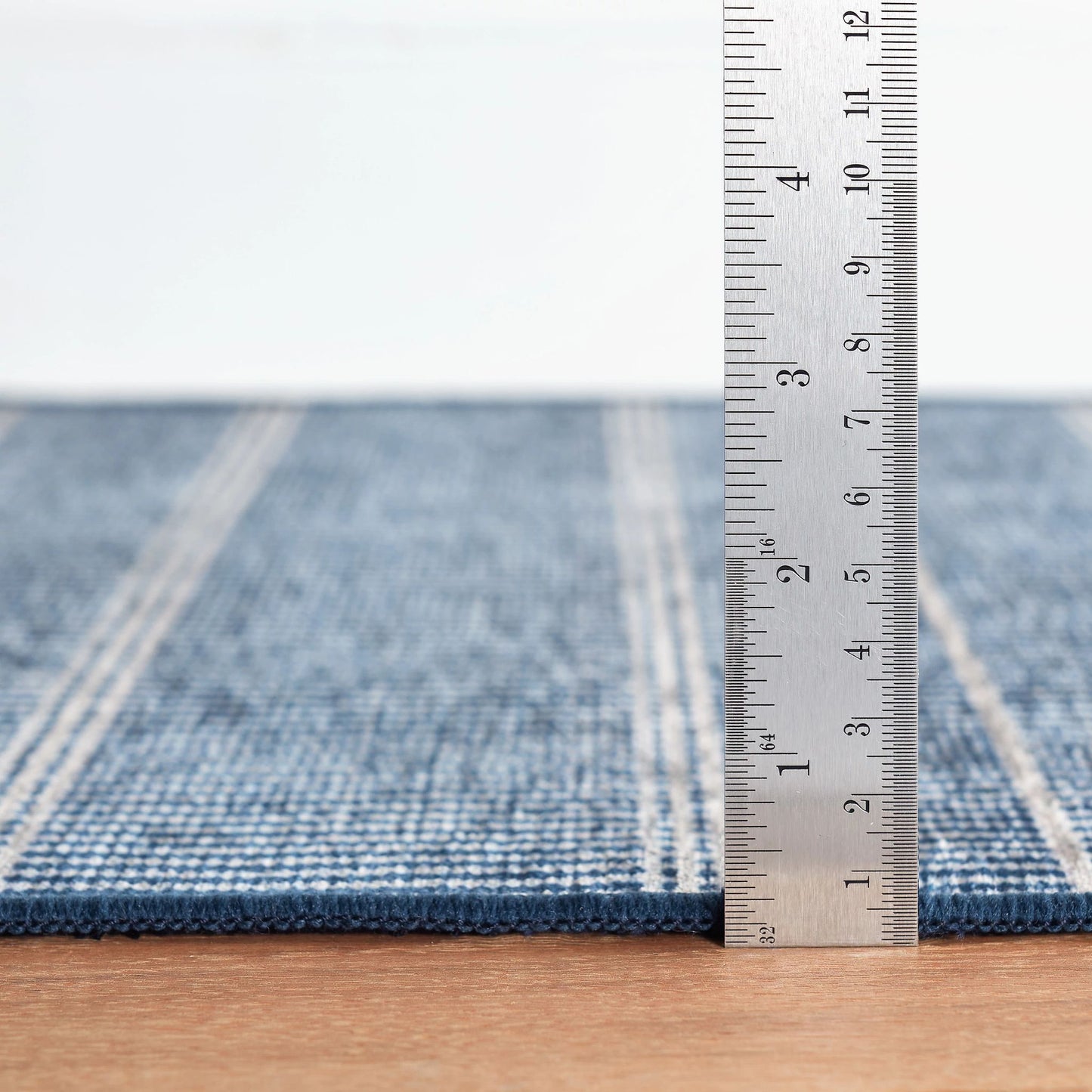 Samson Navy Machine Washable Rug