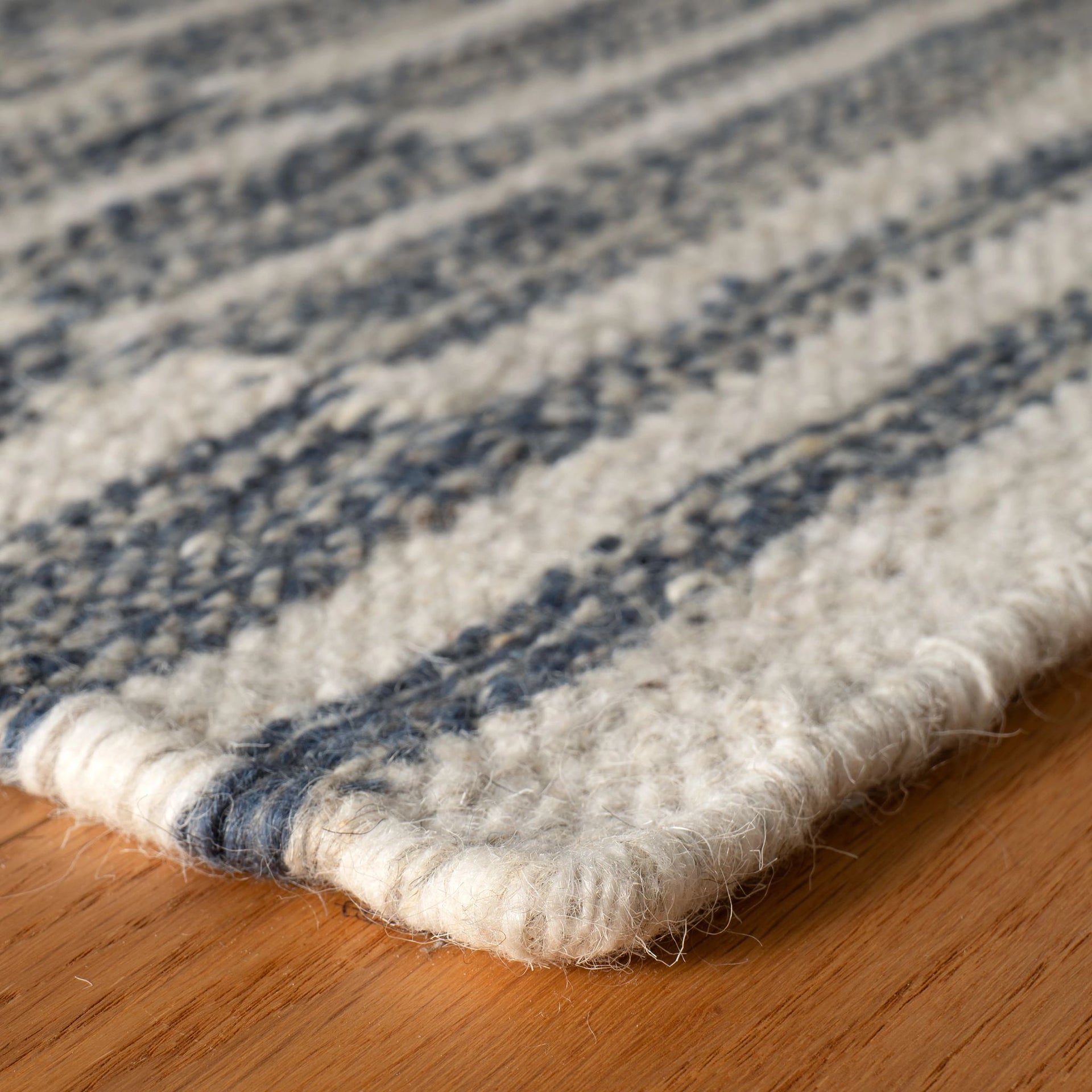 Heights Denim Handwoven Wool Rug