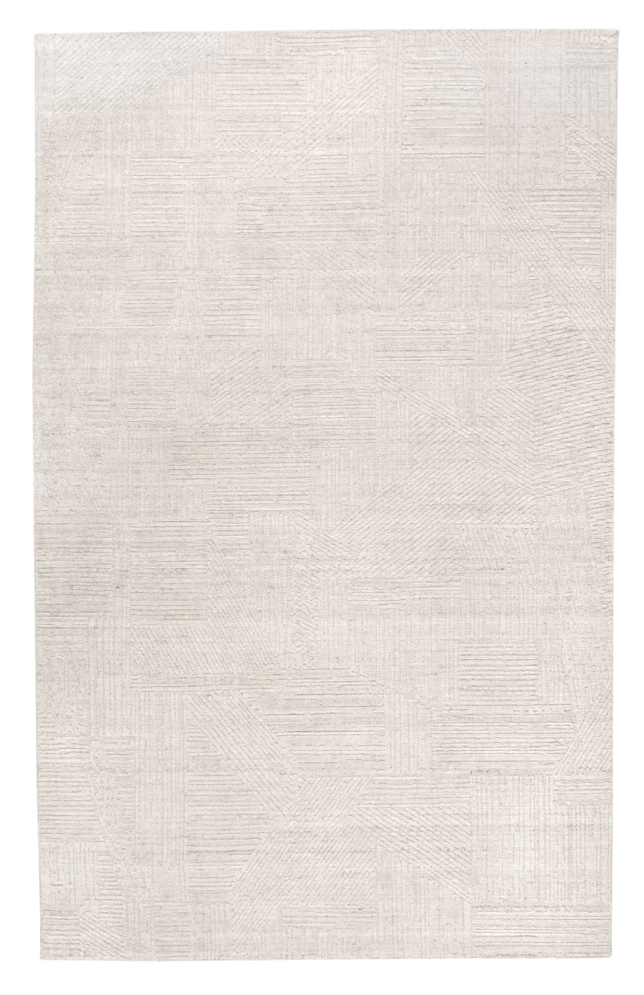 Adrian Beige Handwoven Wool Rug