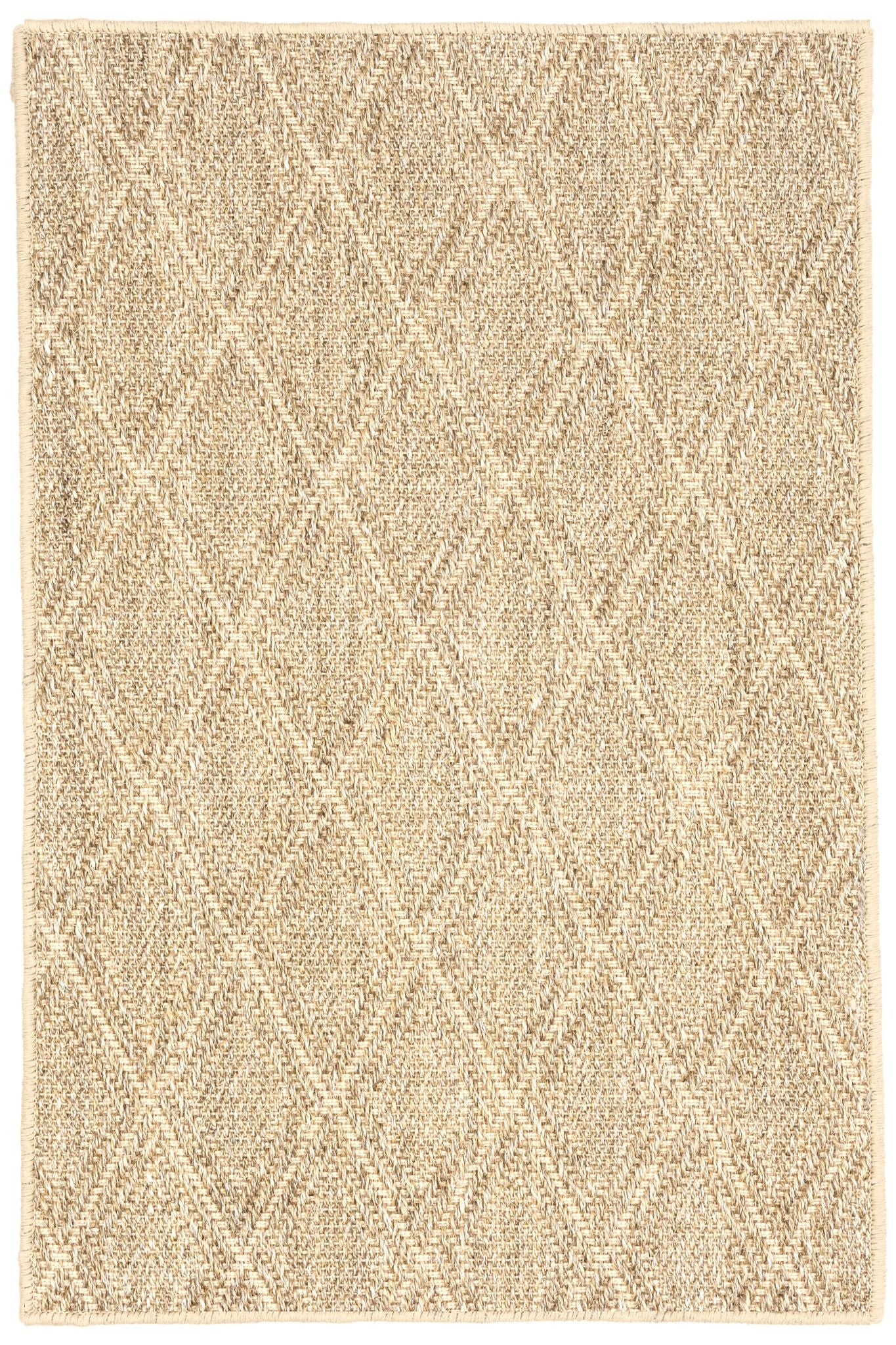 Diamond Sand Woven Sisal Rug