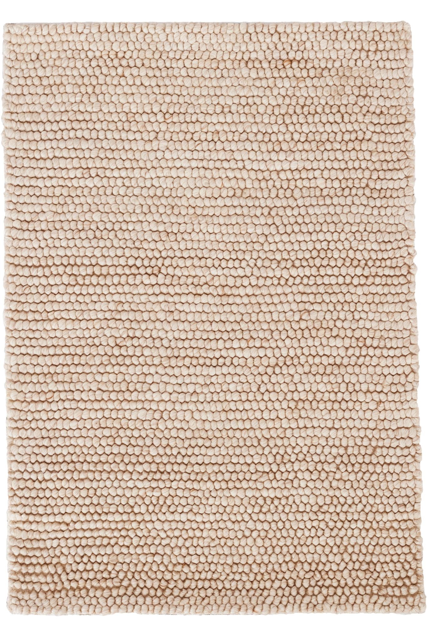 Niels Latte Handwoven Wool/Viscose Rug