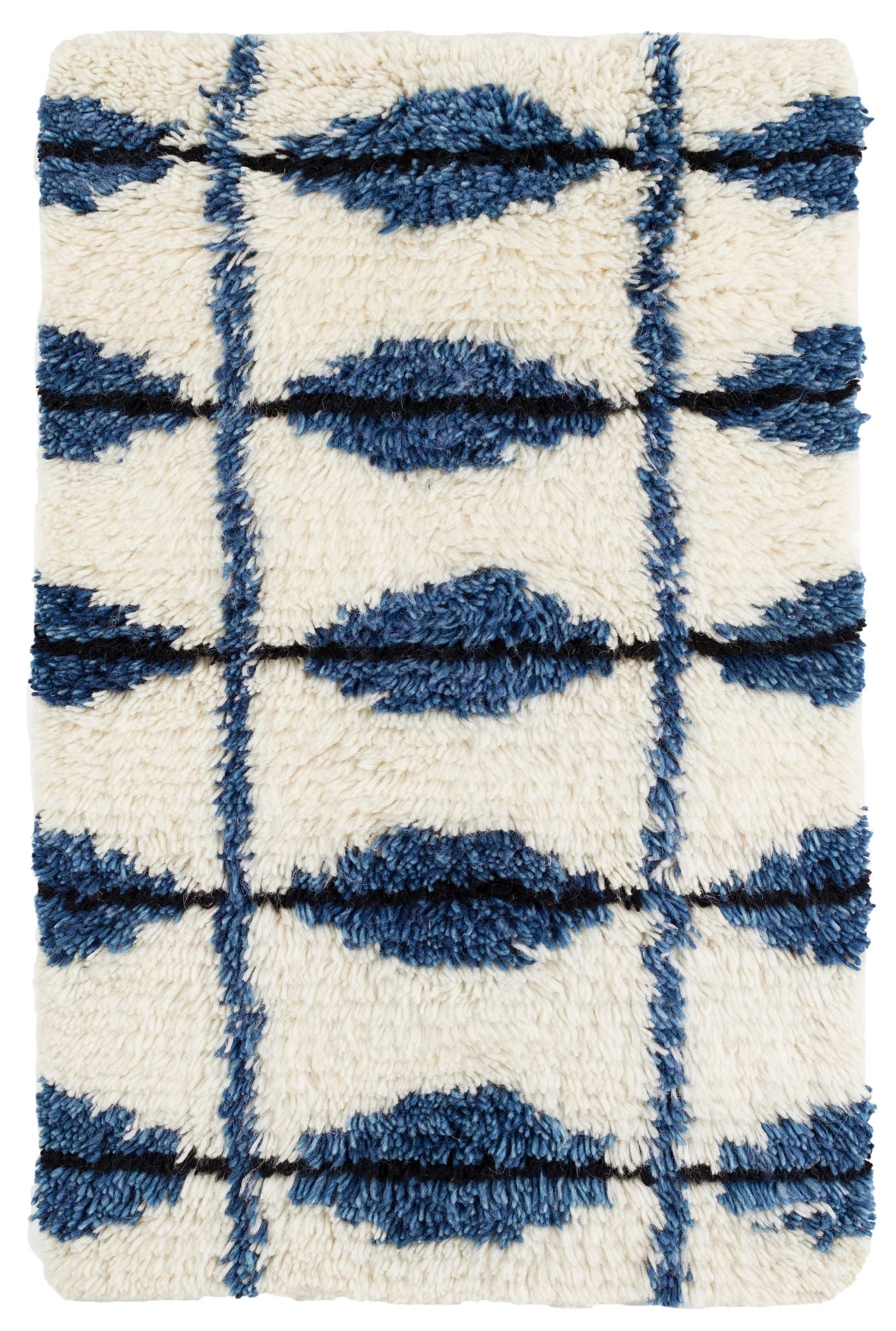 Noma Indigo Handwoven Wool Rug