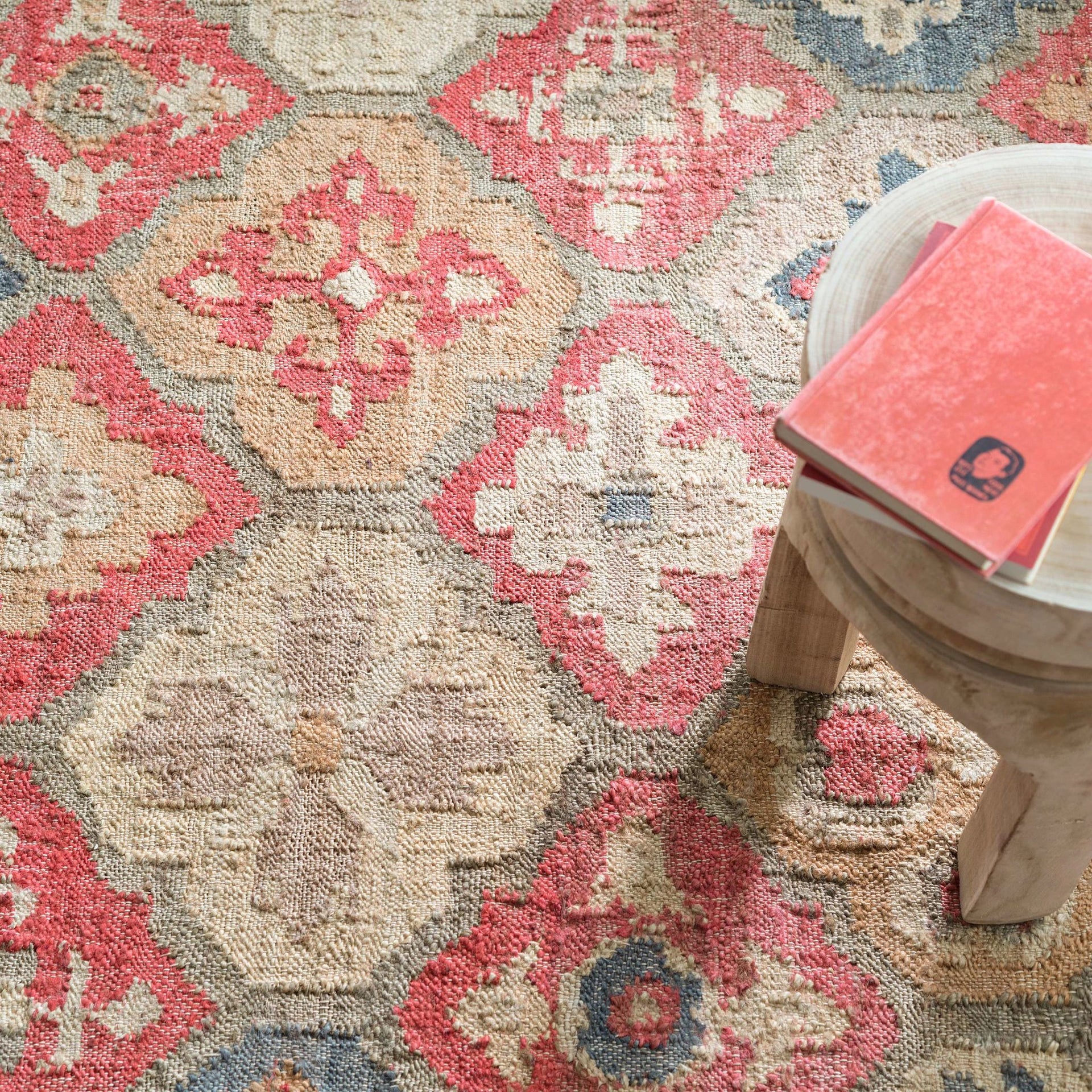 Pali Multi Handwoven Jute Rug