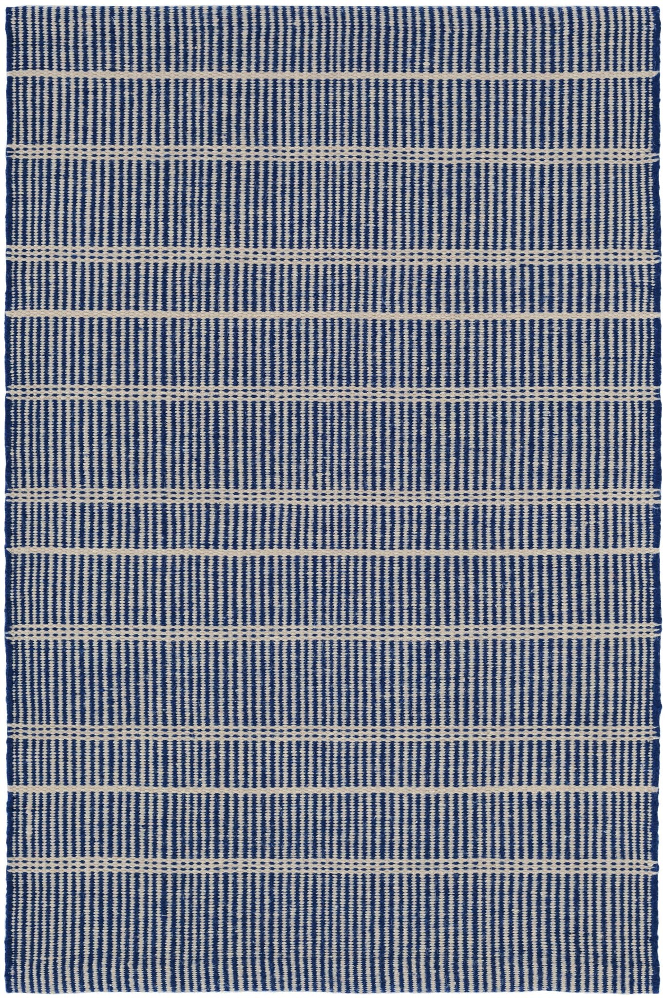 Samson Navy Handwoven Indoor/Outdoor Rug